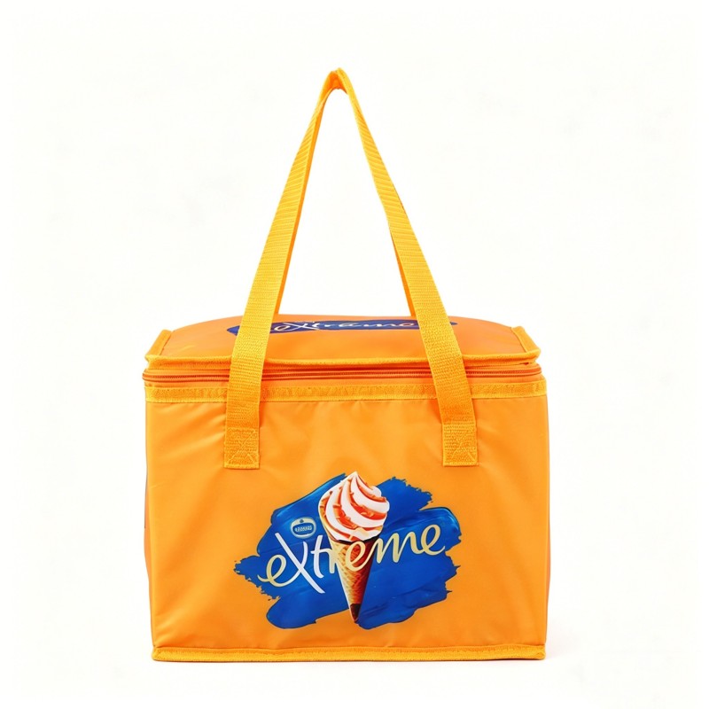Sac d'épicerie isolé avec fermeture éclair